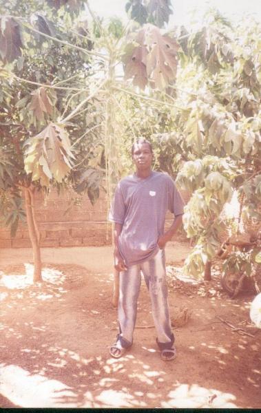 sadsy dans le jardin